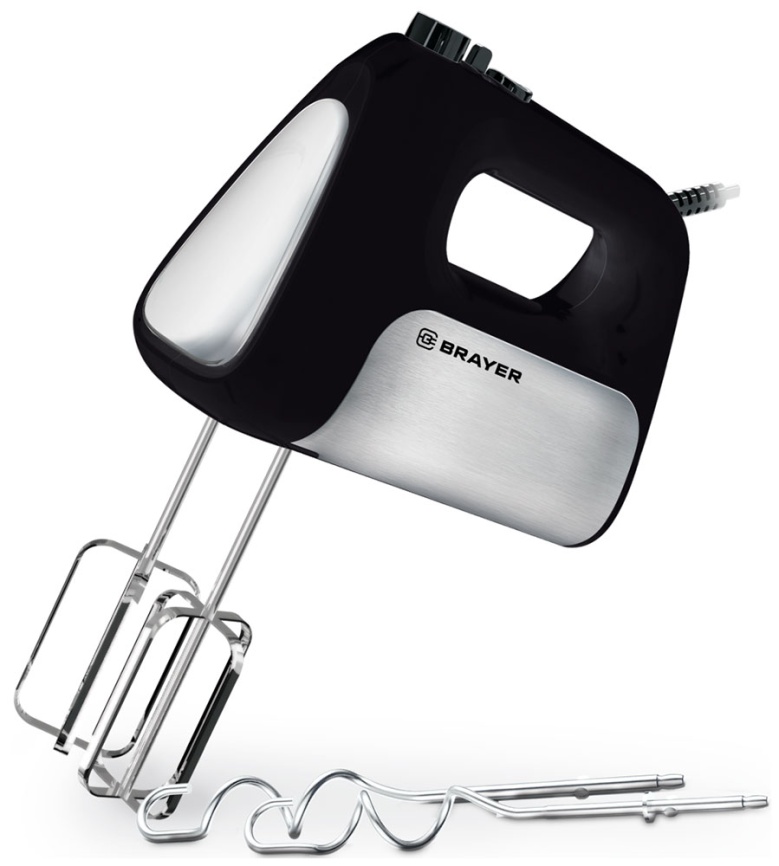 Миксер Brayer BR1303BK черный фото 1