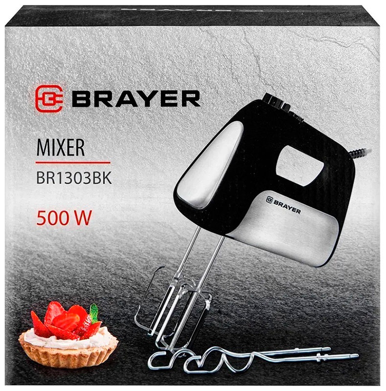 Миксер Brayer BR1303BK черный фото 6