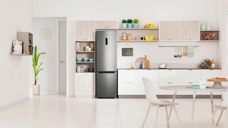 Двухкамерный холодильник Indesit ITS 5200 NG No frost, темно-серый фото 5