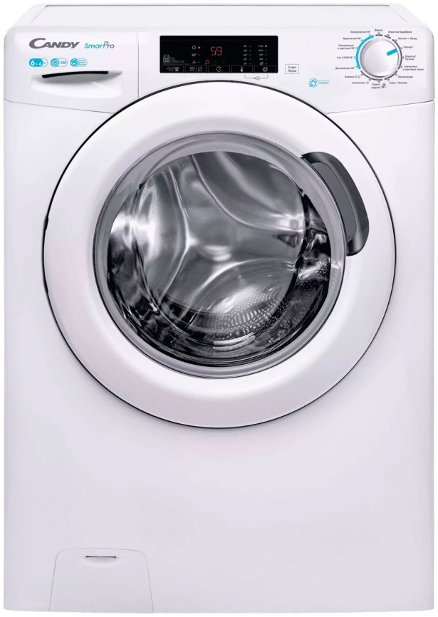 Стиральная машина с сушкой Candy CSOW4 1364T/2-07 31010546 автомат 6 кг, белый фото 1