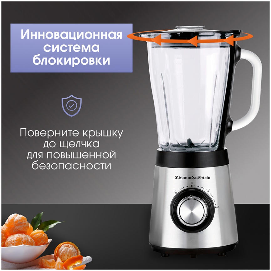 Блендер стационарный Zigmund & Shtain BS-448 D фото 4