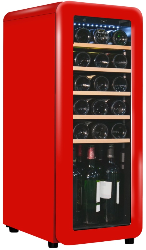 Винный шкаф Tesler CWC-248 RUBY RED фото 3