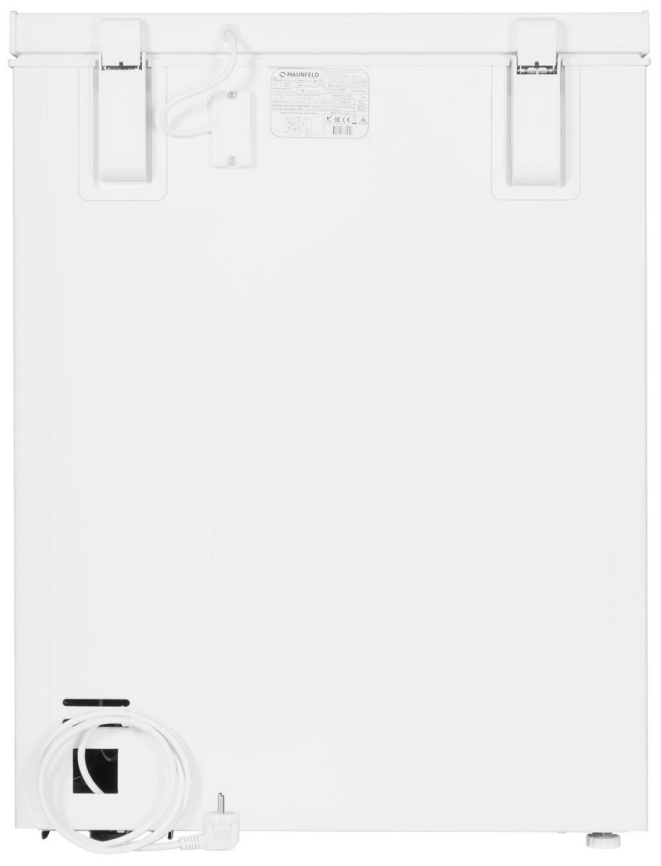 Морозильный ларь Maunfeld MFL150W A+ 150 л, белый фото 9