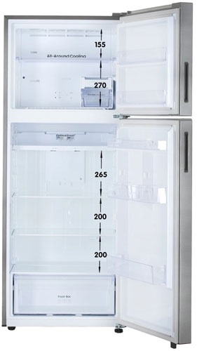 Двухкамерный холодильник Samsung RT42CG6420S9WT серебристый фото 2