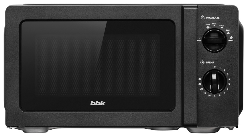Микроволновая печь - СВЧ BBK 20MWS-747M/B, черный фото 5