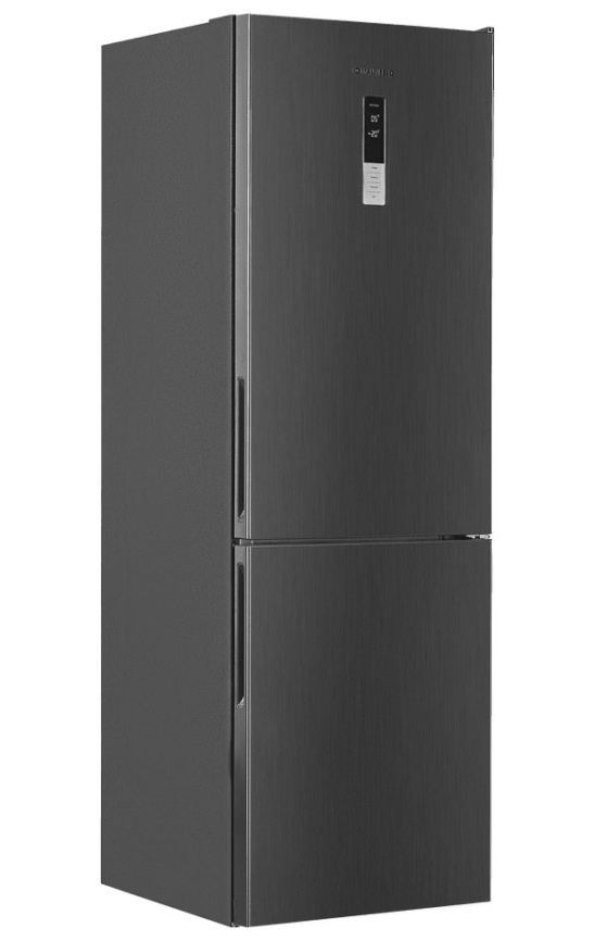 Двухкамерный холодильник Maunfeld MFF185NFX10 Inverter No frost, серебристый фото 4