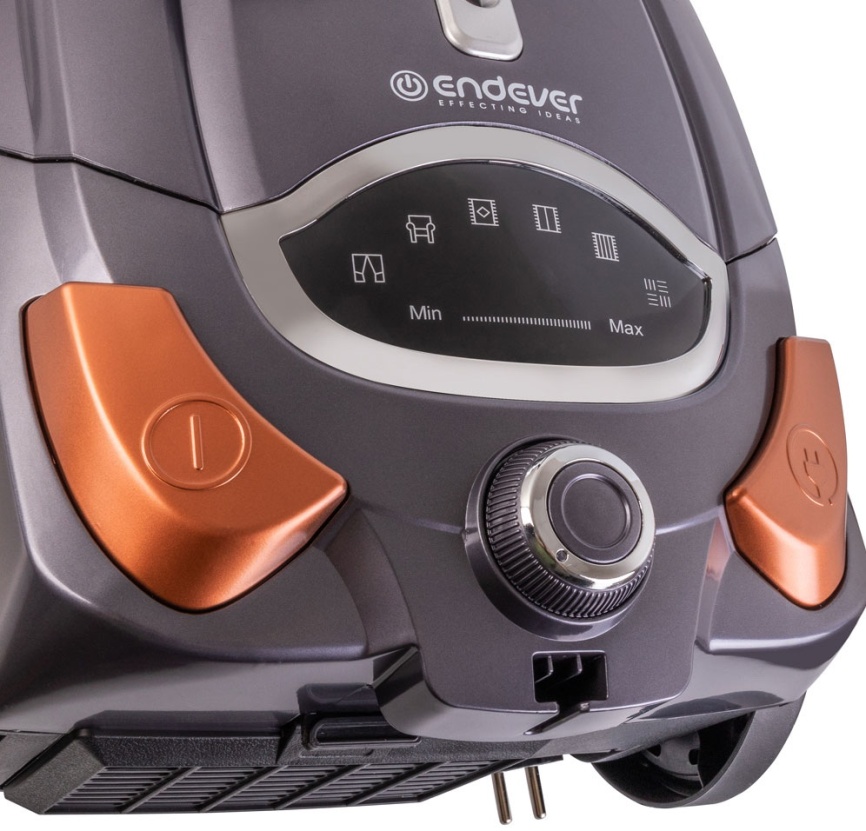 Пылесос напольный Endever SkyClean VC-250 90792 фиолетово-серый фото 3