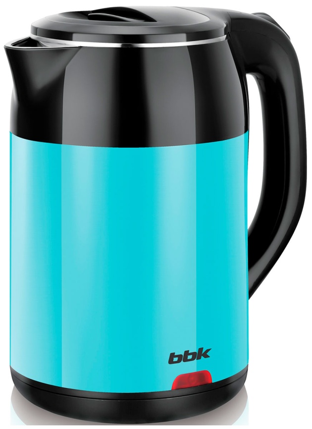 Чайник электрический BBK EK1709P черный/бирюзовый фото 1