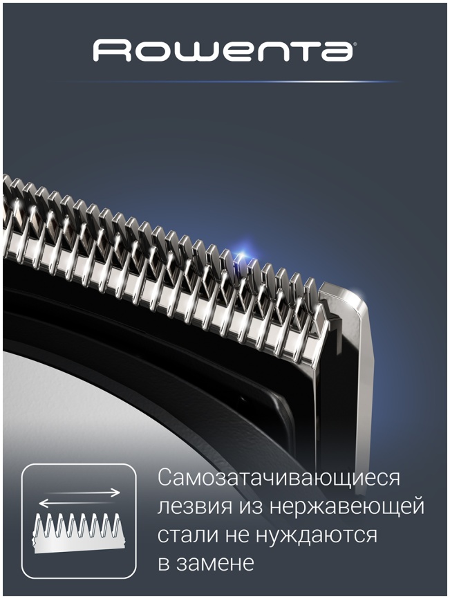 Мультитриммер Rowenta Multigroom Kit Trim&Style TN8961F4 фото 3