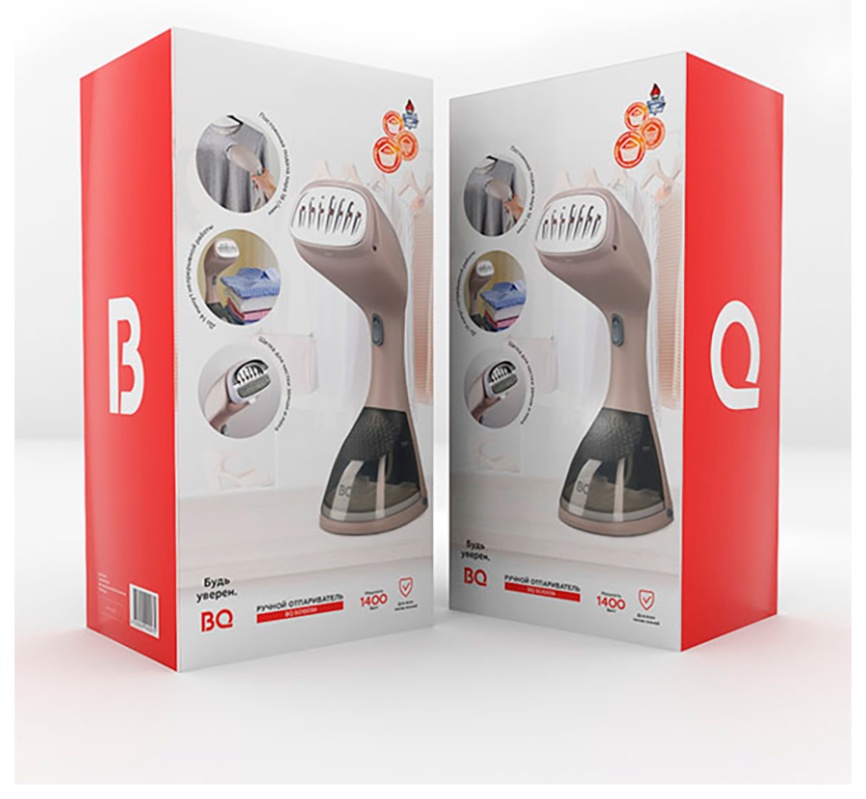 Отпариватель для одежды BQ SG1003H, бежевый фото 10