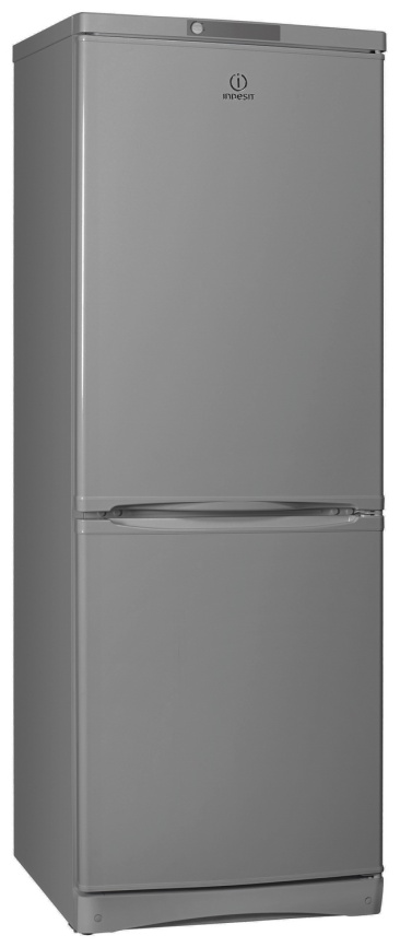 Двухкамерный холодильник Indesit Двухкамерный холодильник Indesit ES 16 GA, 299 л, серебристый фото 1