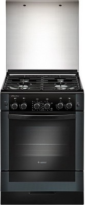 Газовая плита Gefest ПГ 6300-02 0046 60 см, 52 л, 4 конфорки, черный фото 1