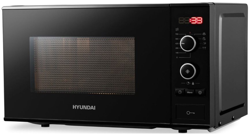 Микроволновая печь - СВЧ Hyundai HYM-D3032, черный фото 1