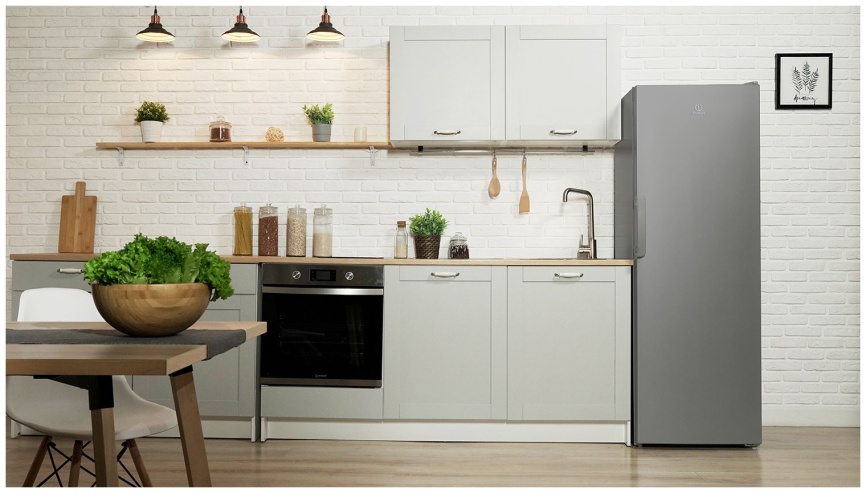Морозильник Indesit DFZ 5175 G No Frost A+ 250 л, серый металлик фото 9