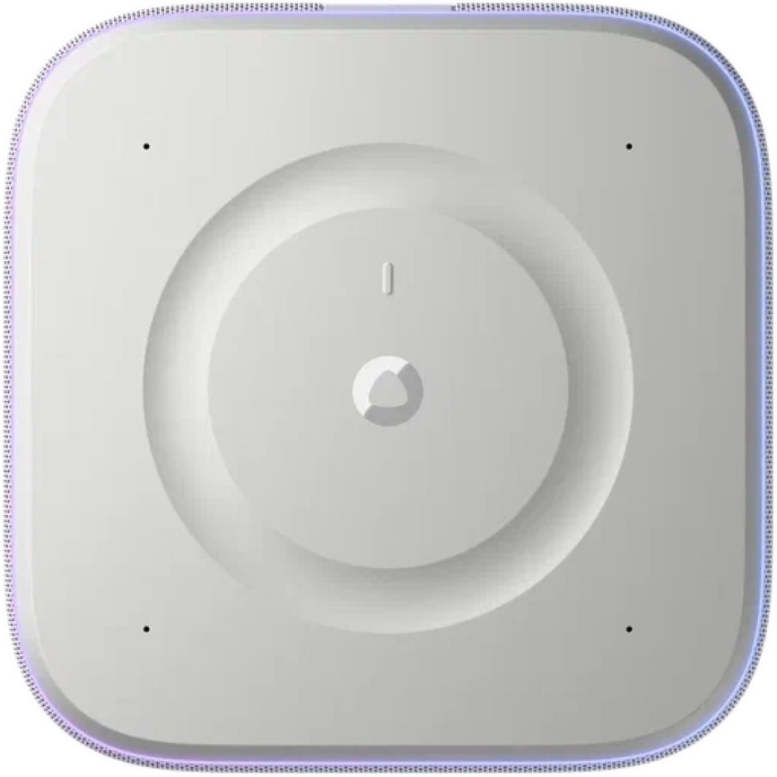 Умная колонка Яндекс Станция 3 с Алисой, эмбиент-подсветкой и Zigbee, серая (YNDX-00060GRY) фото 2
