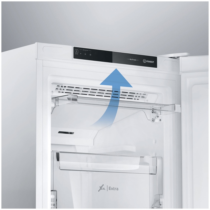 Морозильник Indesit DFZ 5175 No Frost A+ 275 л, белый фото 4