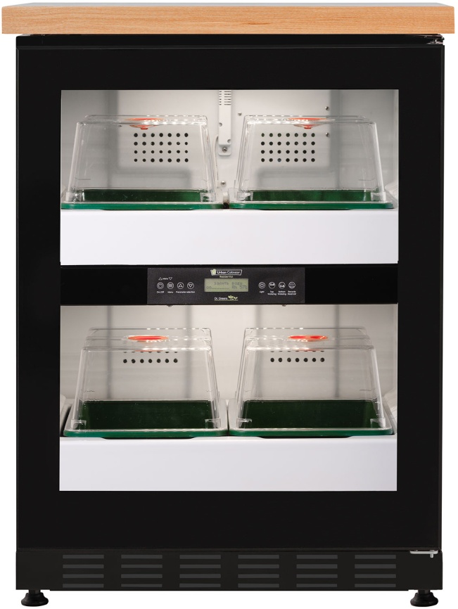 Шкаф для выращивания микрозелени Urban Cultivator Dr.Greens Residential-1, черный (9003S) фото 1