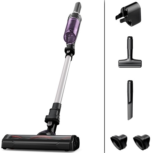 Беспроводной пылесос Tefal X-Nano Essential TY1129WO, фиолетовый/серебристый фото 1
