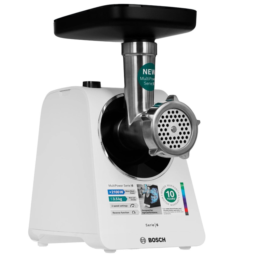 Мясорубка Bosch MFWS607W фото 1