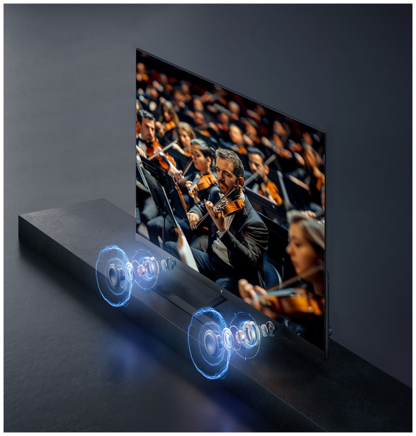 Телевизор Viomi YMD65C, 65 дюйма, 4K Ultra HD, смарт ТВ, Android 11, черный фото 6