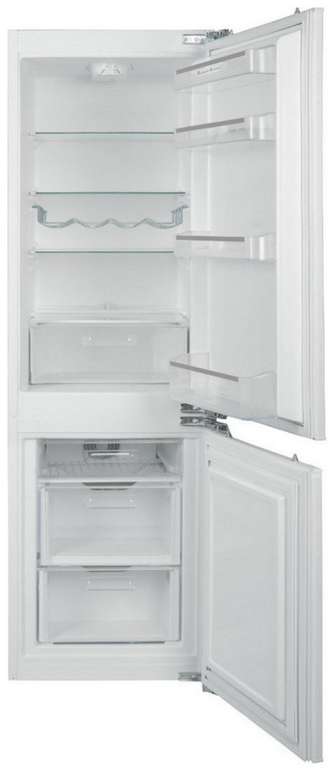 Встраиваемый двухкамерный холодильник Schaub Lorenz SLUE 235 W4 No frost, белый фото 1