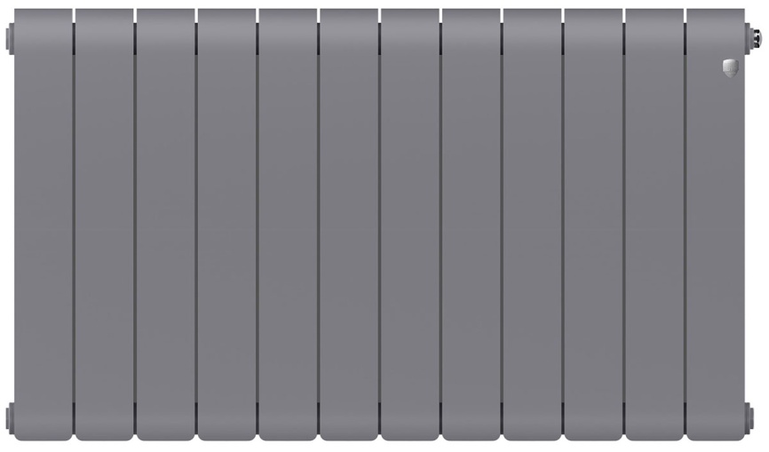 Радиатор биметаллический Royal Thermo Infinity 500 Silver Satin VR80, 12 секций фото 2