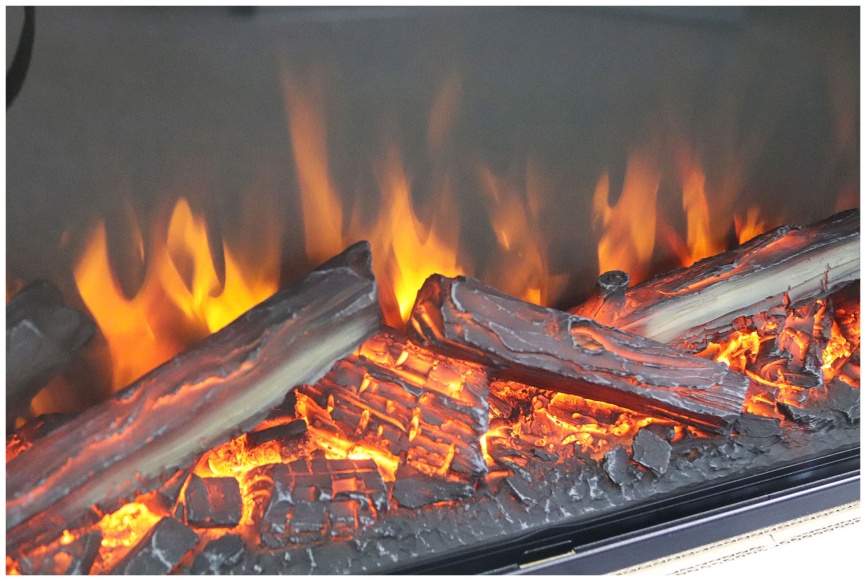 Каминокомплект Royal Flame Bergen (Разборный) Серый графит с очагом Vision 42 LOG LED фото 4