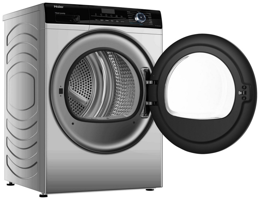 Сушильная машина с тепловым насосом Haier HD90-A2929AS, серебристый, с тепловым насосом фото 6