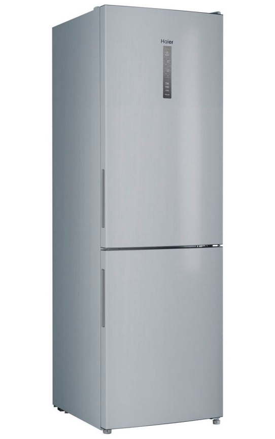 Двухкамерный холодильник Haier CEF535ASD No frost, серебристый фото 1