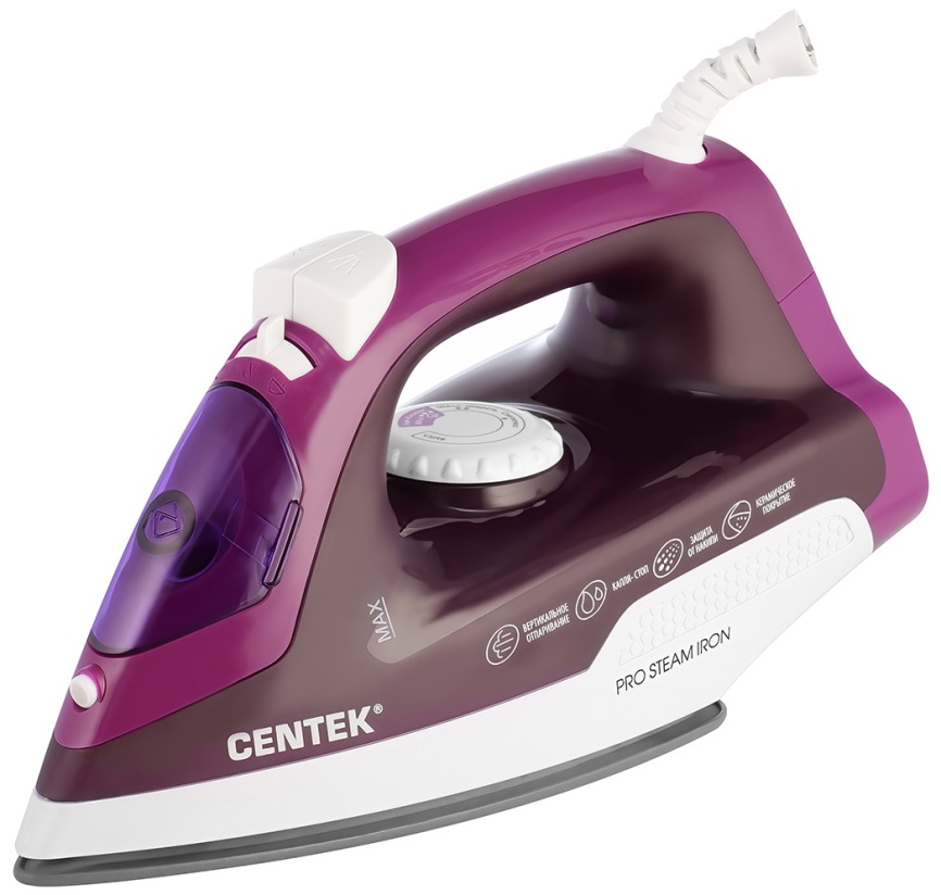 Утюг Centek CT-2348 VIOLET фото 1
