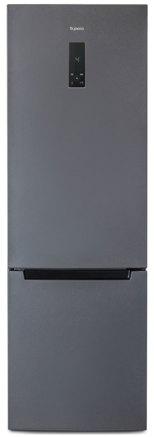 Двухкамерный холодильник Бирюса W960NF No frost, темно-серый фото 1