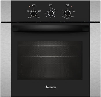 Газовый духовой шкаф Gefest ДГЭ 621-01 Н3 59 см, 52 л гриль, серебристый фото 1