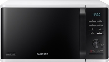 Микроволновая печь - СВЧ Samsung MG23K3515AW/BW, 23 л, сенсорное управление фото 1
