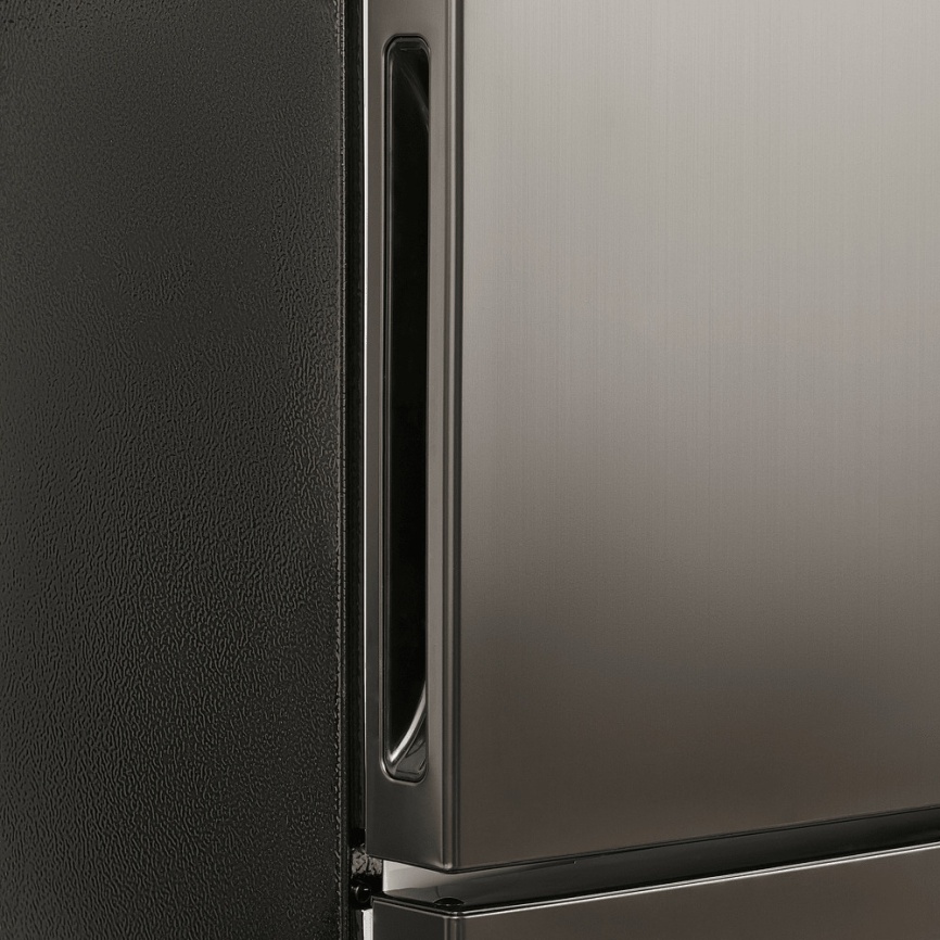 Двухкамерный холодильник Maunfeld MFF200NFSB10 Inverter No frost, черно-серый фото 8