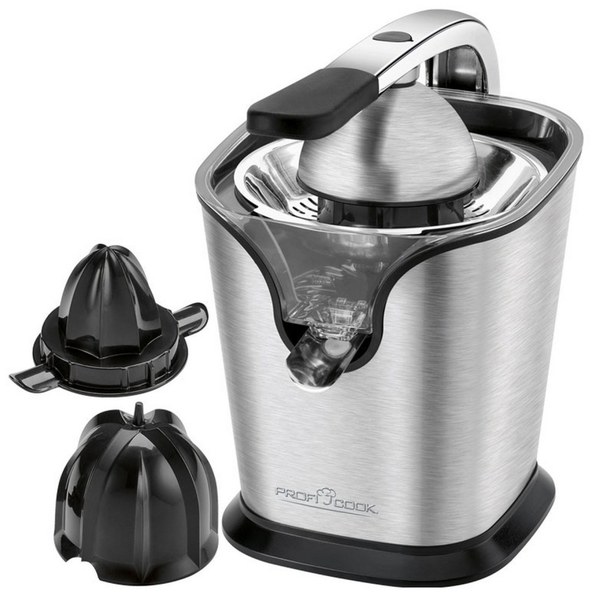 Соковыжималка Profi Cook PC-ZP 1154, нержавеющая сталь, мощность 160 Вт фото 1