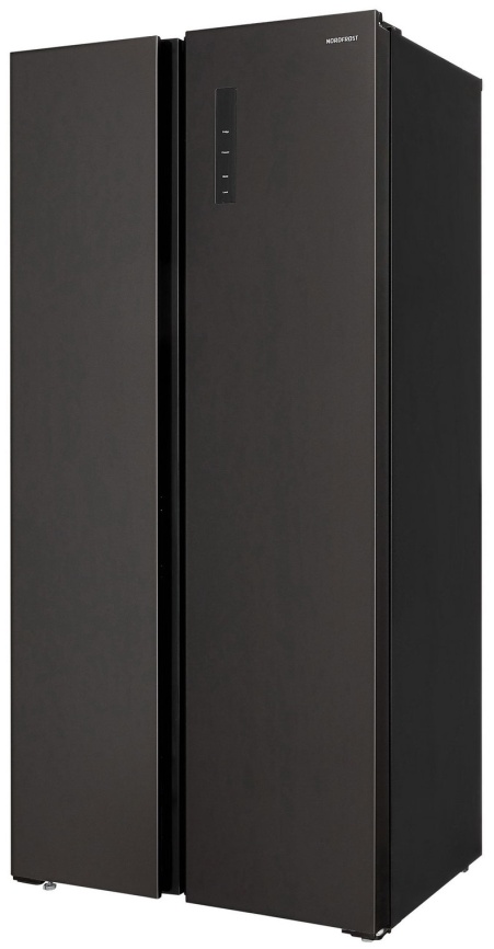 Холодильник Side-by-Side NordFrost RFS 480D NFB inverter No frost, темно-серый фото 5