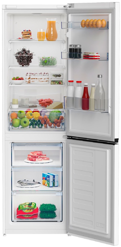 Двухкамерный холодильник Beko Двухкамерный холодильник Beko B1RCSK402W FreezerGuard, 403 л, белый фото 2