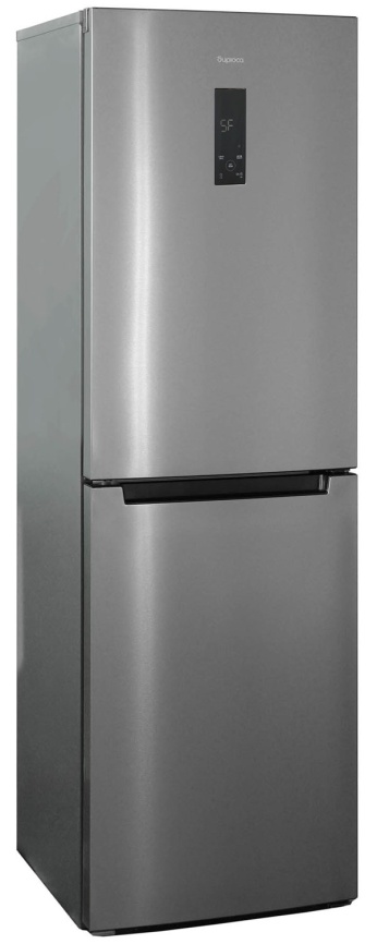 Двухкамерный холодильник Бирюса I940NF No frost, серый металлик фото 4