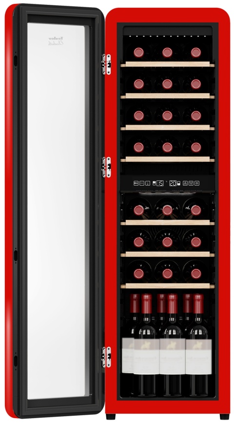 Винный шкаф Tesler CWC-308 RUBY RED LD фото 2