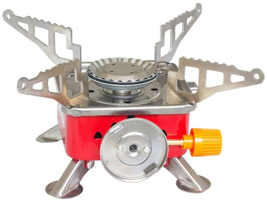 Настольная плита Energy GS-200 146003 11 см, 1 конфорка, серый металлик фото 1