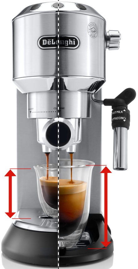 Кофеварка De’Longhi EC 685.W, мощность 1350 Вт, 15 бар, термоблок фото 6