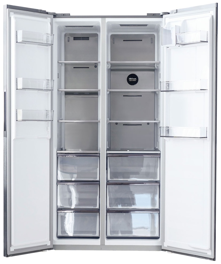 Холодильник Side-by-Side Centek CT-4200 Gray Stone фото 2