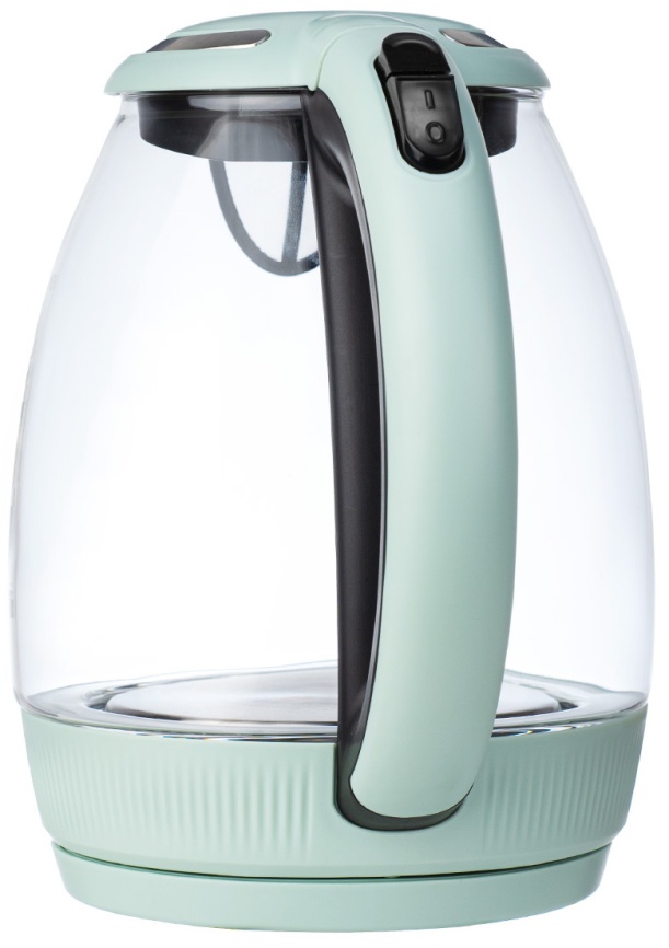 Чайник электрический Centek CT-0008 MINT стекло фото 3