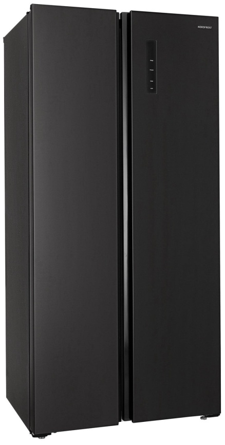 Холодильник Side-by-Side NordFrost RFS 480D NFB inverter No frost, темно-серый фото 1