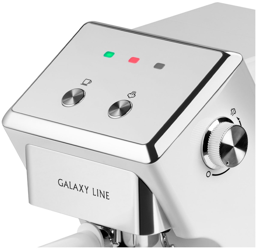 Кофеварка Galaxy Line GL 0756, белый фото 5