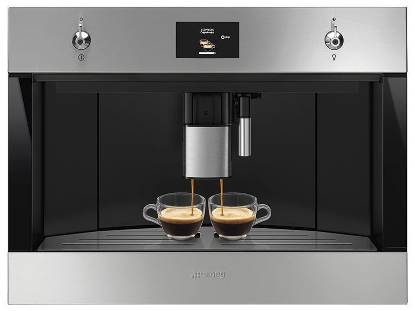 Встраиваемая автоматическая кофемашина Smeg CMS4303XRU фото 3