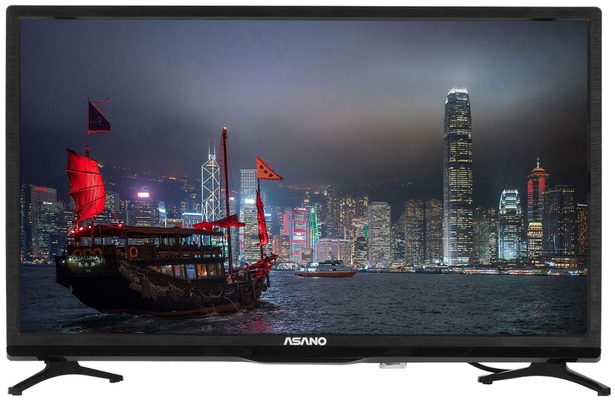 Телевизор Asano 24LH5010T, 24  дюйма, HD, смарт ТВ, Салют ТВ, черный фото 1
