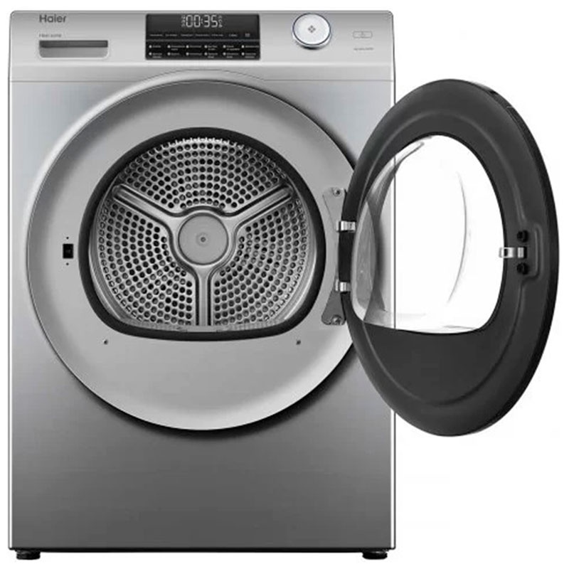 Сушильная машина с тепловым насосом Haier HD90-A2959S, серебристый фото 2
