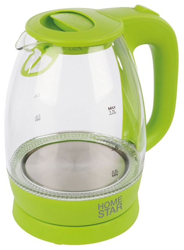 Чайник электрический Homestar HS-1012 003943 зеленый фото 3