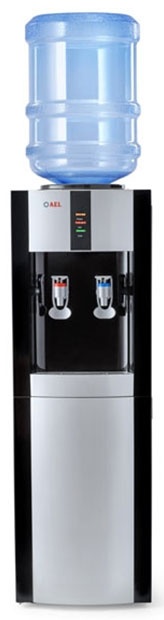 Кулер для воды AEL LС-AEL-47b black/silver с холодильником фото 2